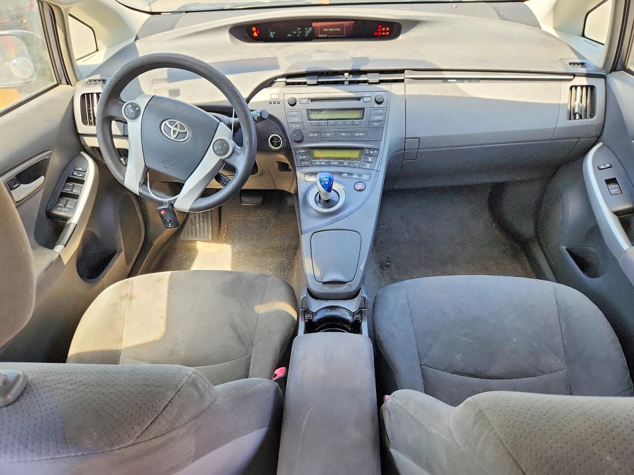 2011 Toyota Prius Two Gray vin: JTDKN3DU2B0257737