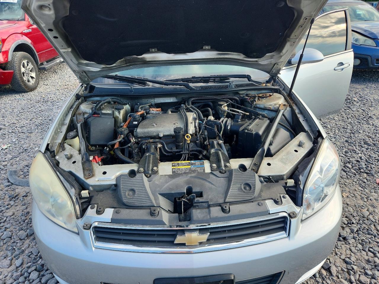 2010 Chevrolet Impala Ls Silver vin: 2G1WA5EK0A1124119