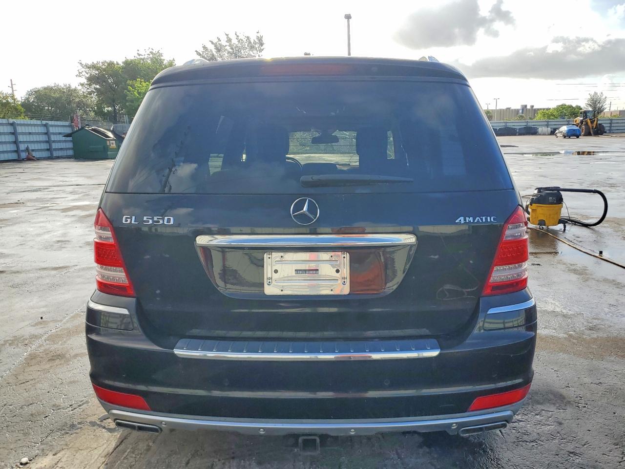 2011 Mercedes-benz Gl 550 4matic Черный vin: 4JGBF8GEXBA739411