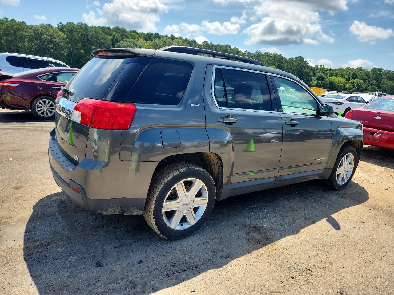 2012 Gmc Terrain Slt Gray vin: 2GKALUEKXC6321394