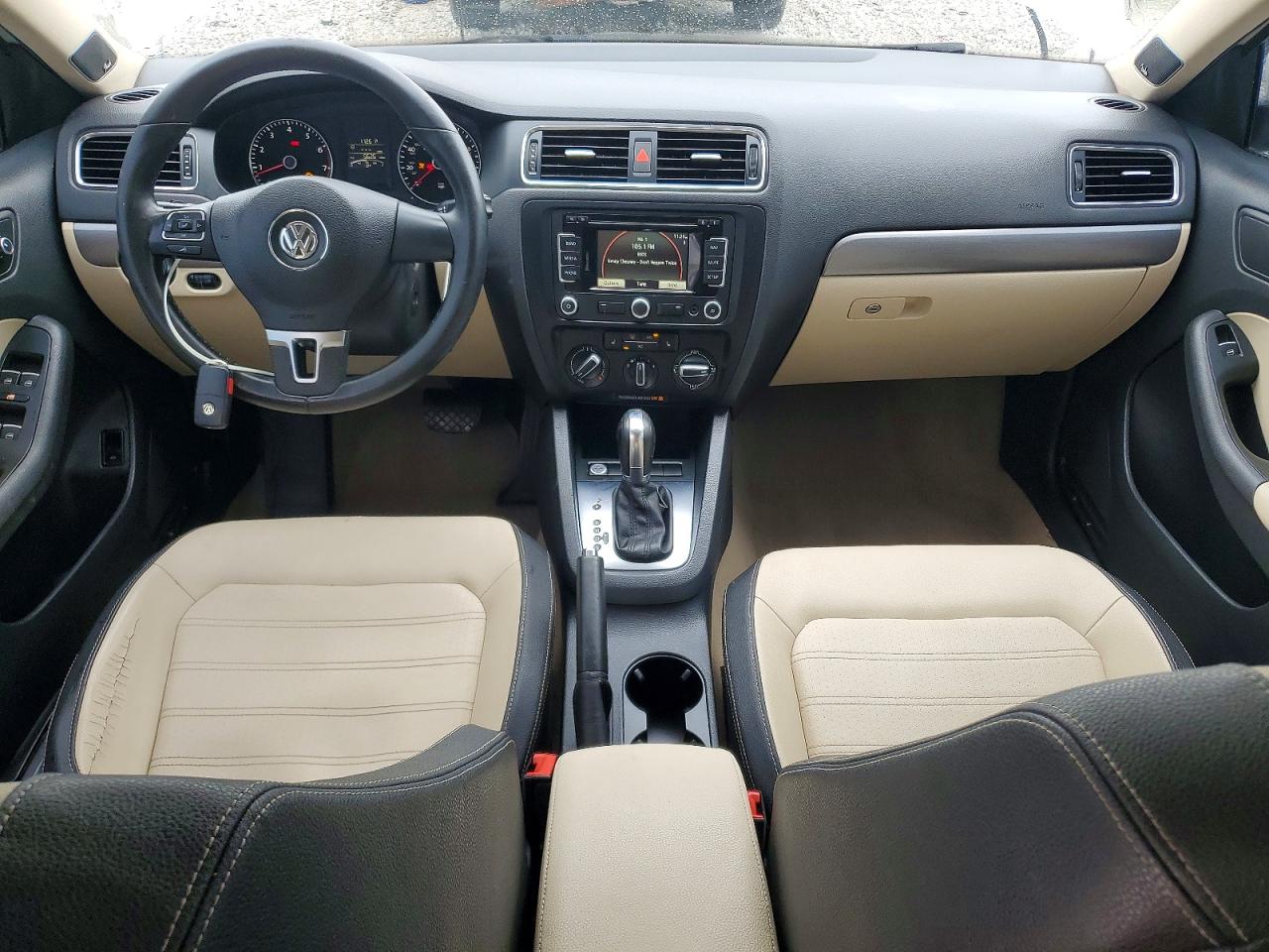 2012 Volkswagen Jetta Sel White vin: 3VWLP7AJ0CM424527