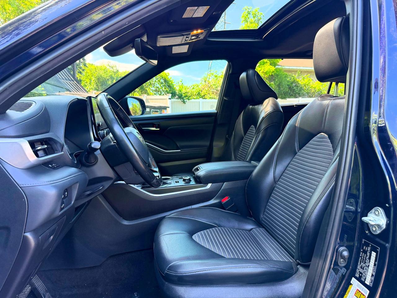 2023 Toyota Highlander Xse Black vin: 5TDKDRBH0PS019871