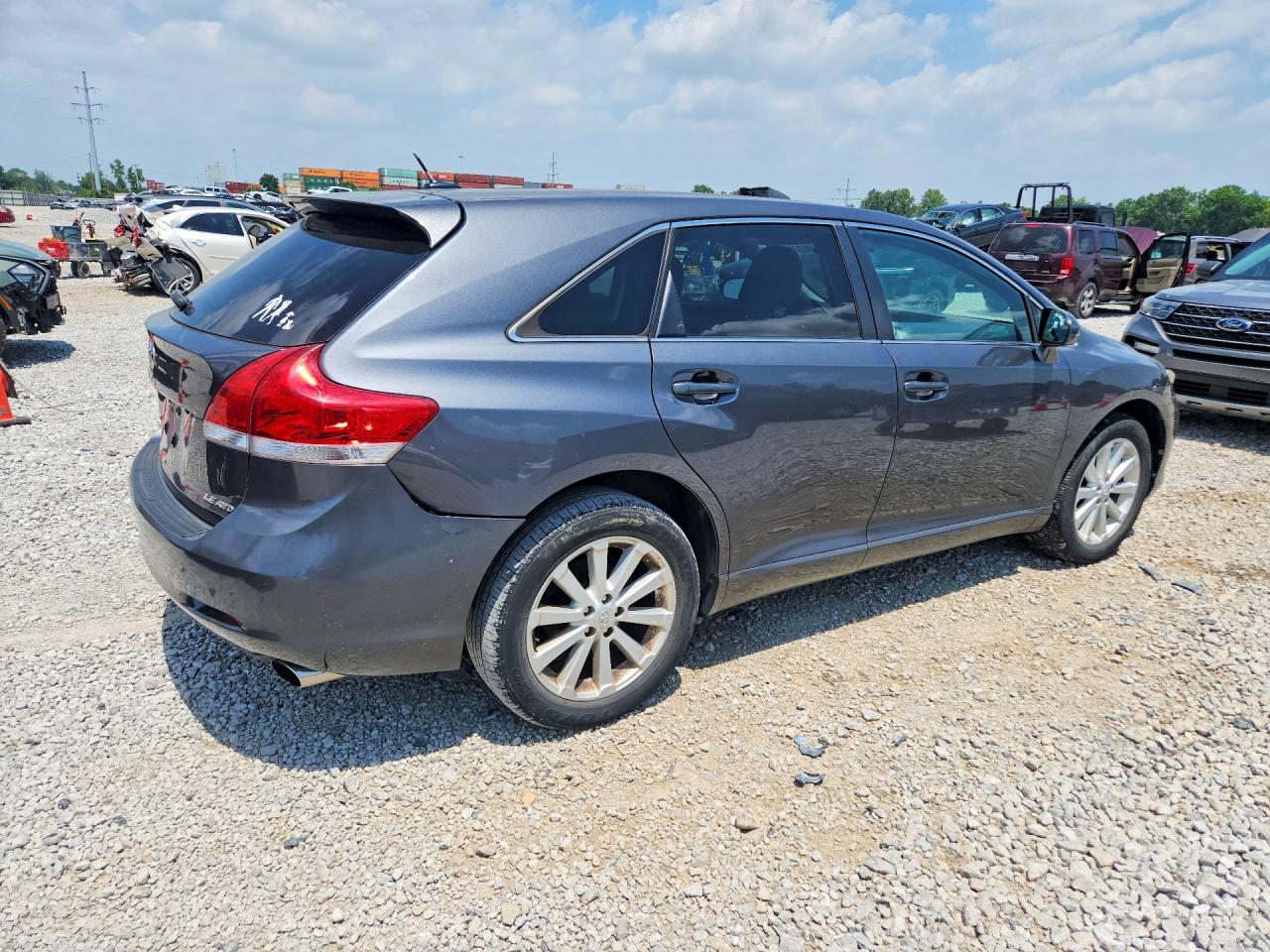 2012 Toyota Venza Le Gray vin: 4T3BA3BB0CU031058