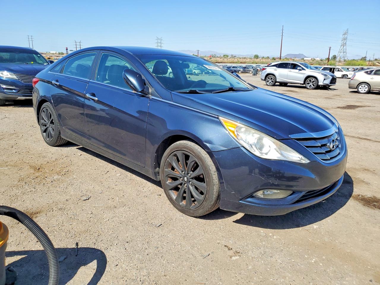 2011 Hyundai Sonata Se 2.0t Blue vin: 5NPEC4AB3BH216757