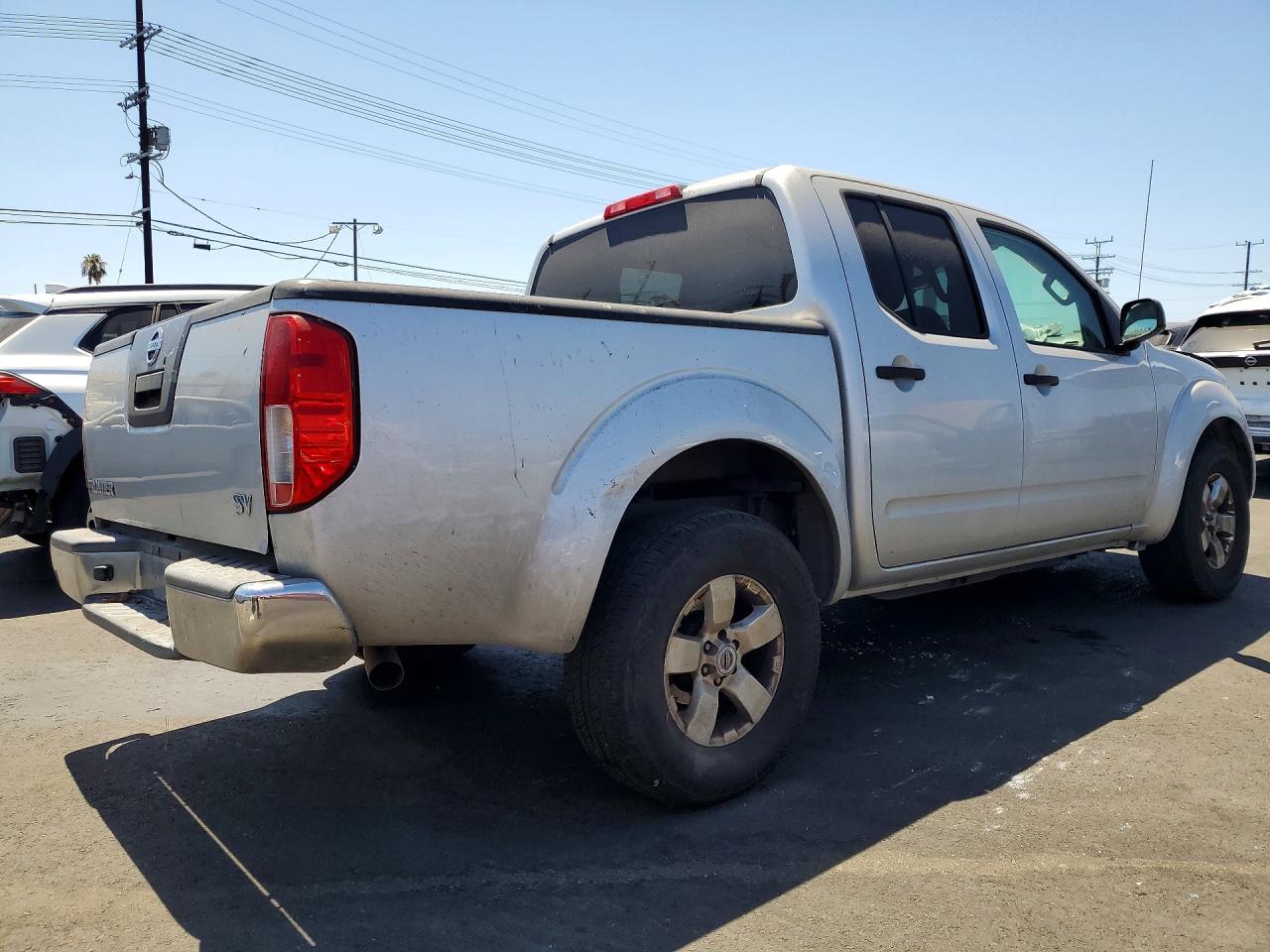 2012 Nissan Frontier S Silver vin: 1N6AD0ER2CC444920