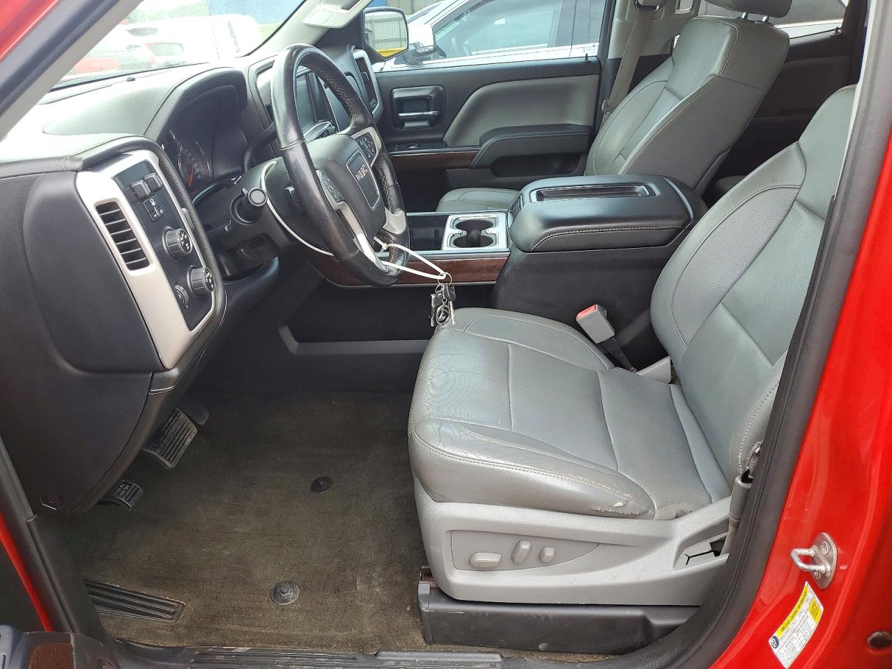 2015 Gmc Sierra K1500 Slt Red vin: 1GTV2VEJ3FZ157458