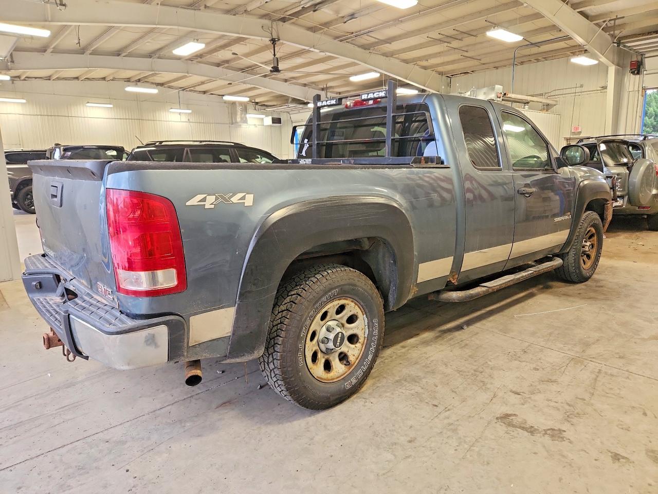 2008 Gmc Sierra K1500 Blue vin: 2GTEK190881212802