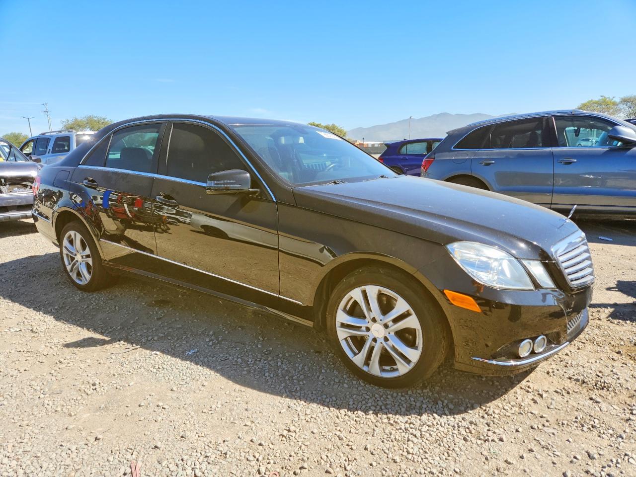 2011 Mercedes-benz E 350 Black vin: WDDHF5GB7BA297826