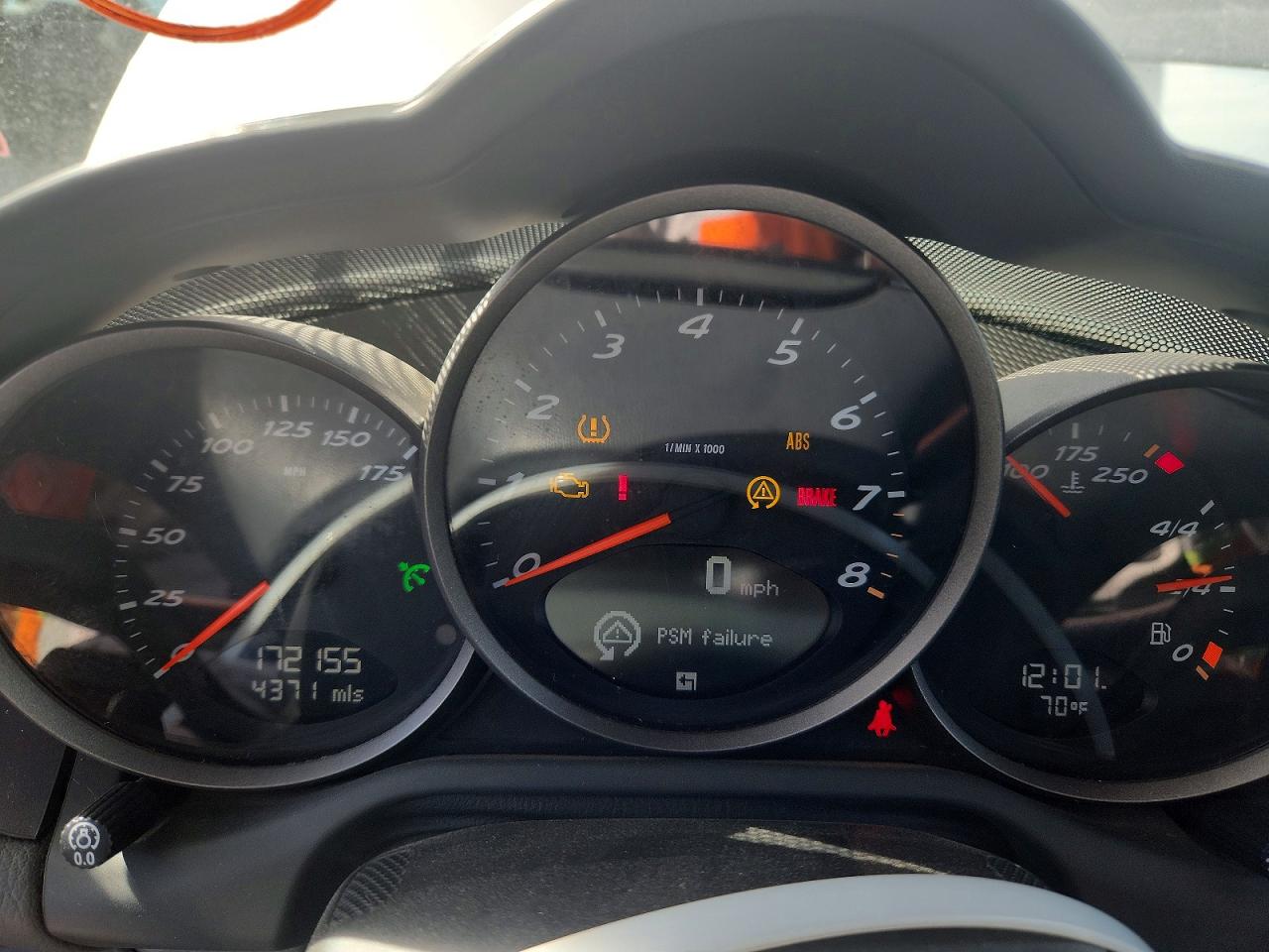 2007 Porsche Cayman Серебряный vin: WP0AA29827U762920