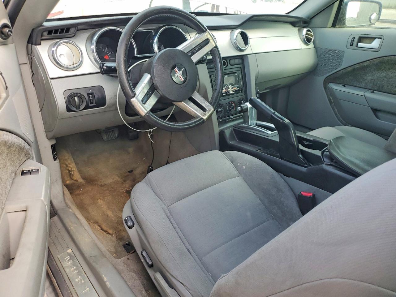 2007 Ford Mustang Gray vin: 1ZVFT80N275305280