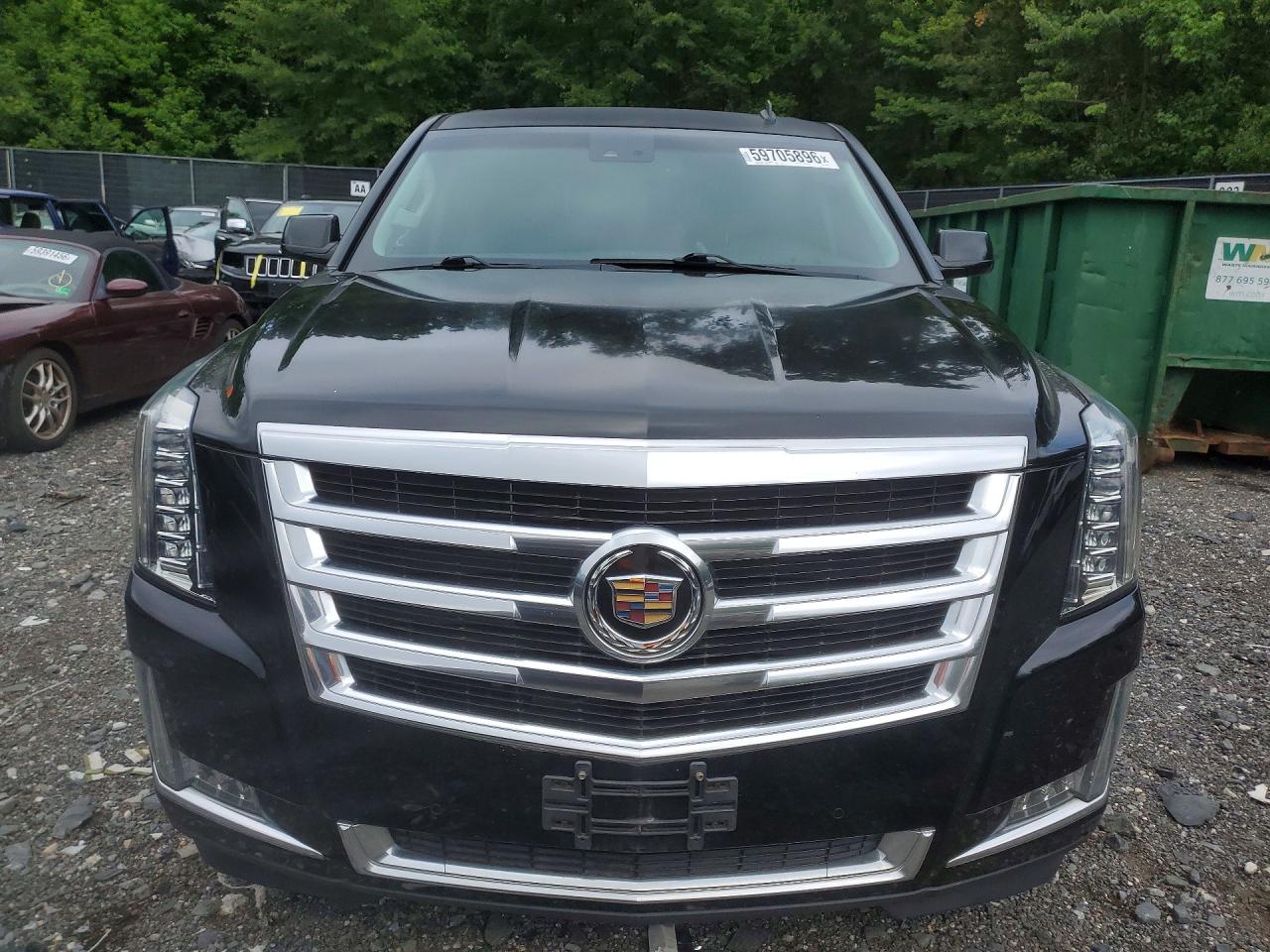 2015 Cadillac Escalade Luxury Black vin: 1GYS4BKJ4FR161206