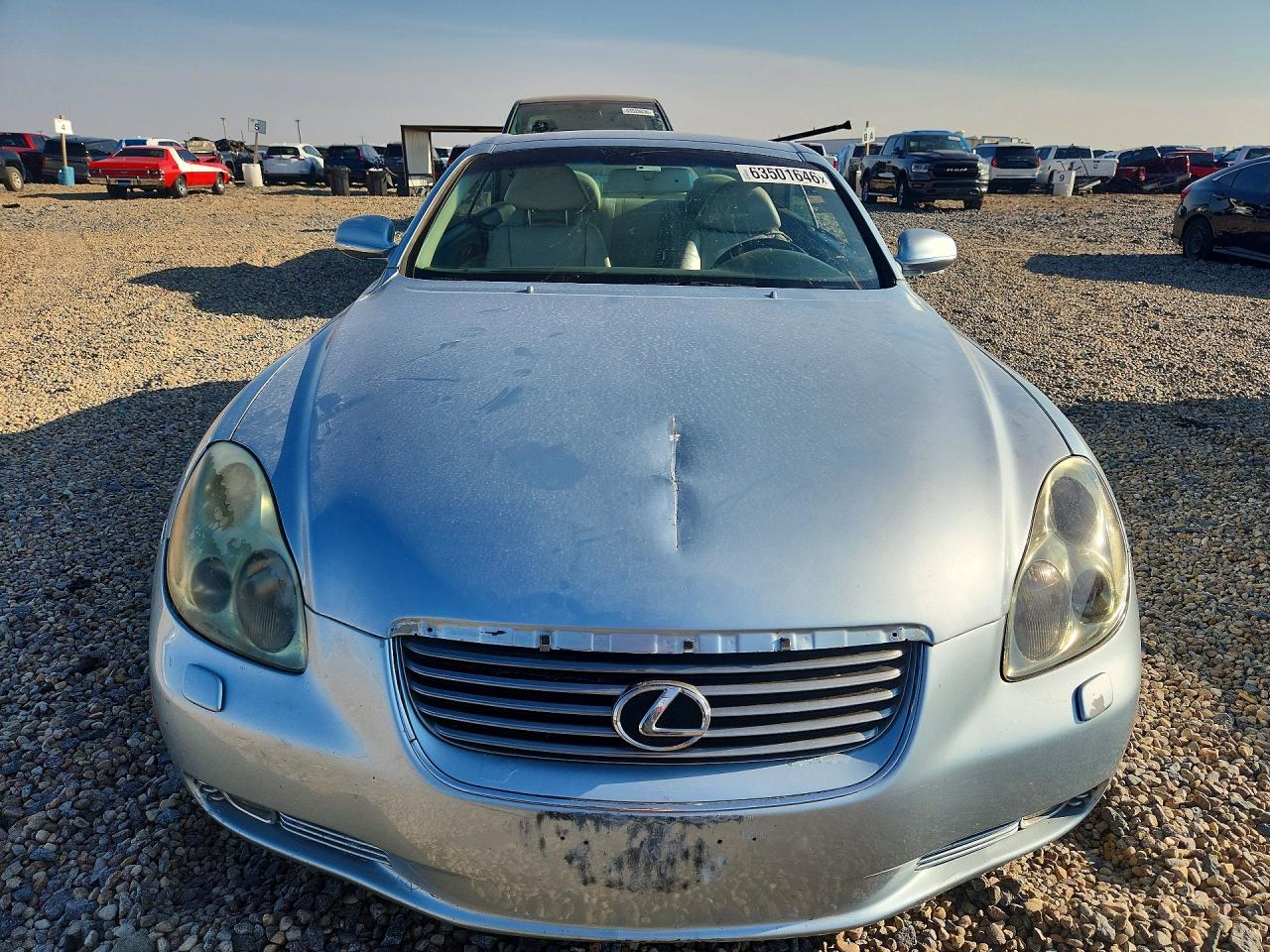 2004 Lexus Sc 430 Blue vin: JTHFN48Y340050862