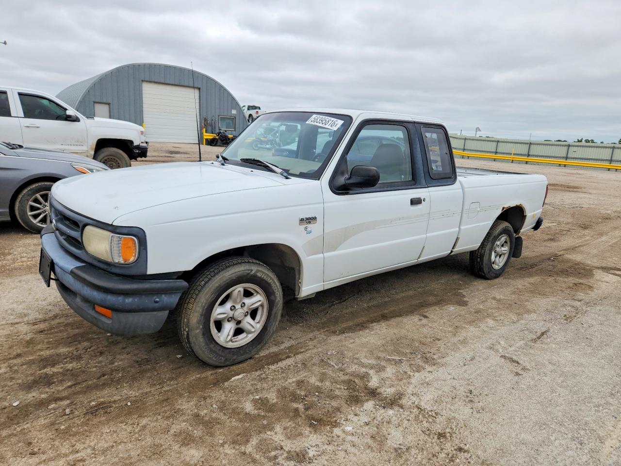 1994 Mazda B3000 Cab Plus White vin: 4F4CR16U3RTM02908