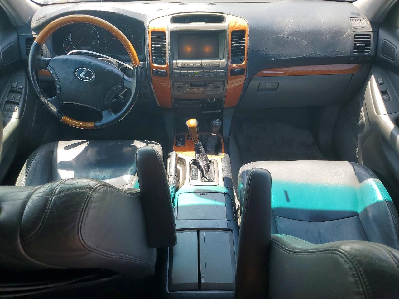 2005 Lexus Gx 470 White vin: JTJBT20X250072878