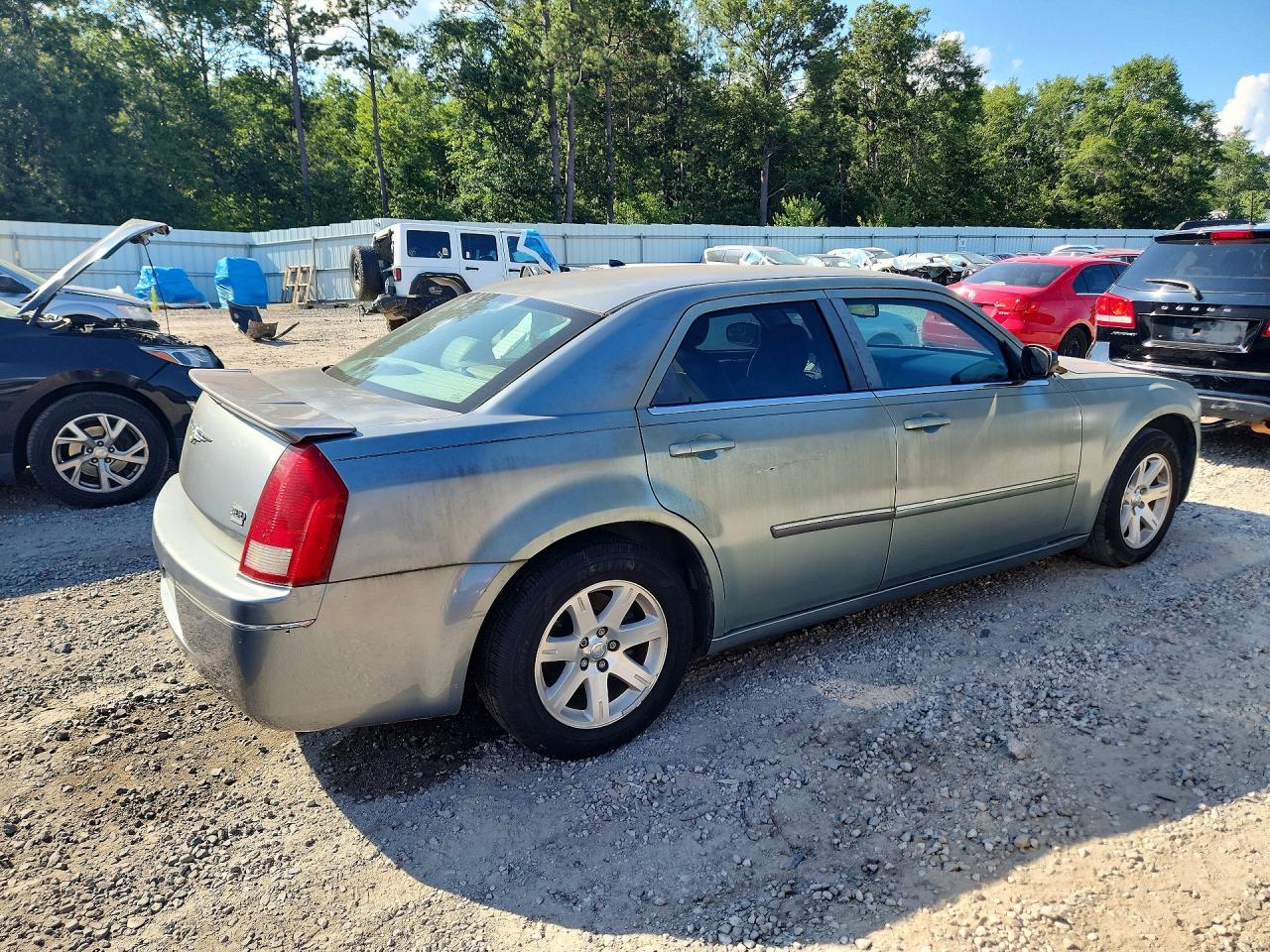 2006 Chrysler 300 Touring Зеленый vin: 2C3KA53GX6H454700