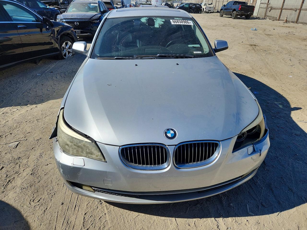 2010 Bmw 528 I Серебряный vin: WBANU5C52AC441723