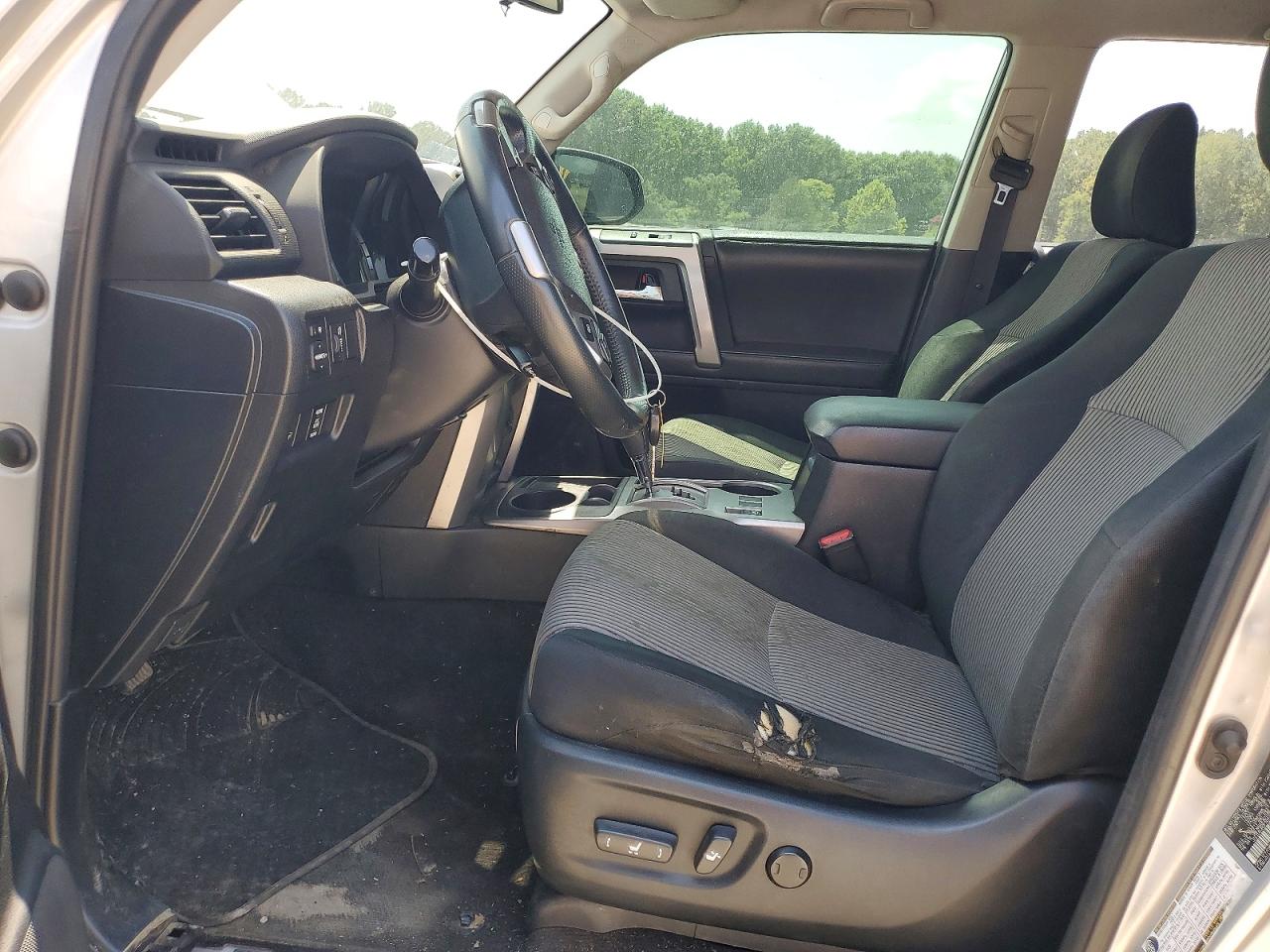 2015 Toyota 4runner Sr5 Silver vin: JTEZU5JR2F5092449