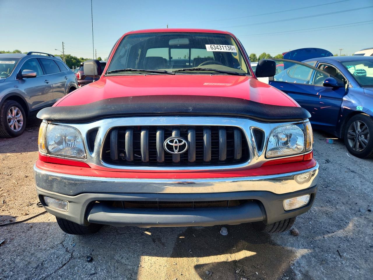 2003 Toyota Tacoma Prerunner Красный vin: 5TEGM92N73Z180629