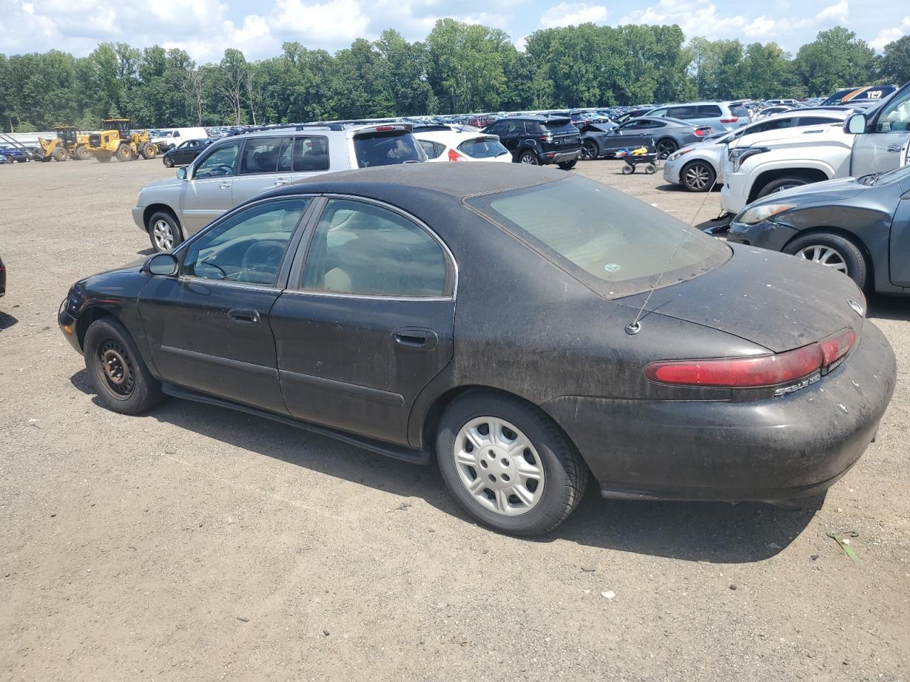 1999 Mercury Sable Gs Black vin: 1MEFM50U3XG629539