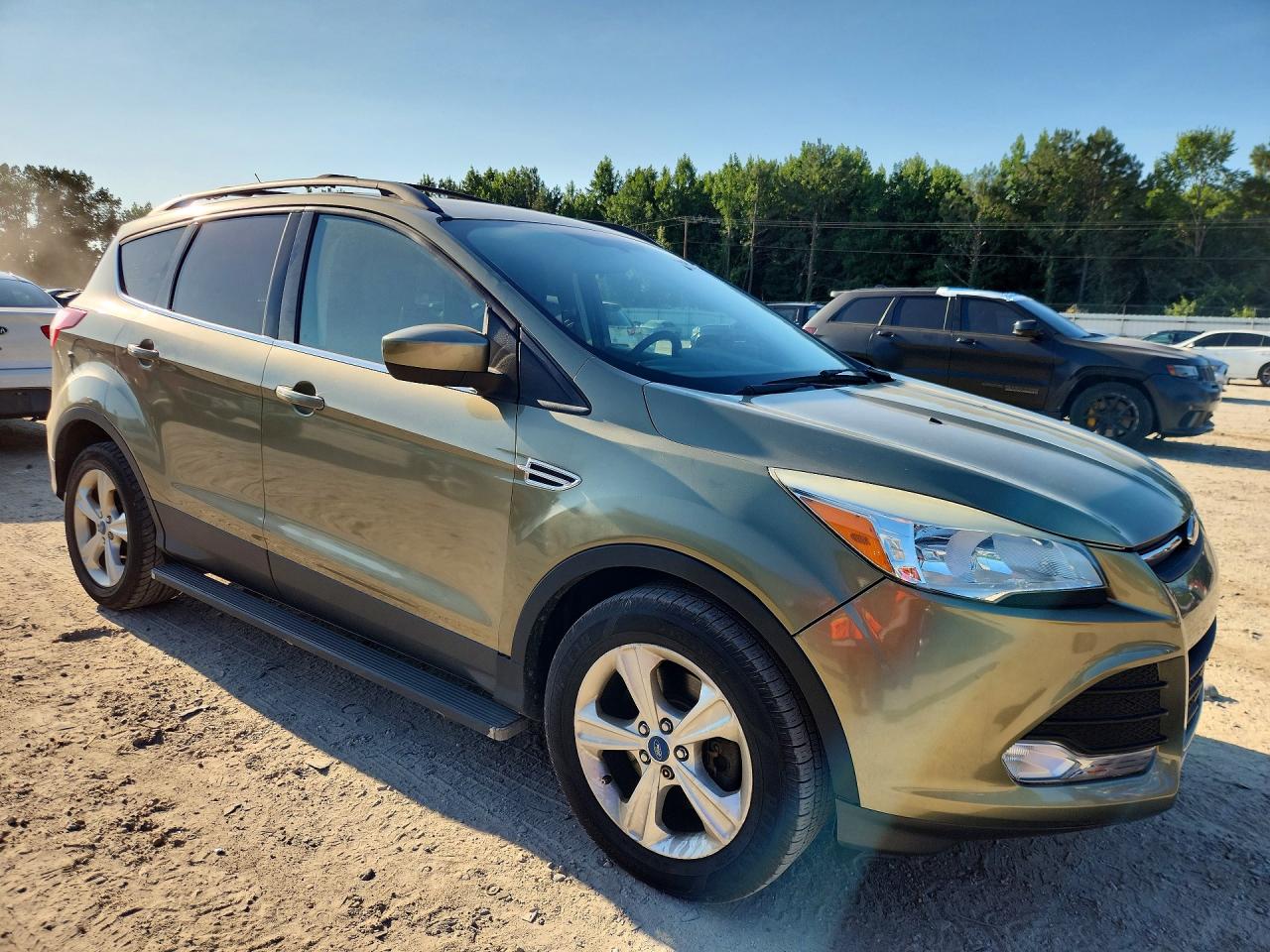 2013 Ford Escape Se Green vin: 1FMCU9GX8DUA32763