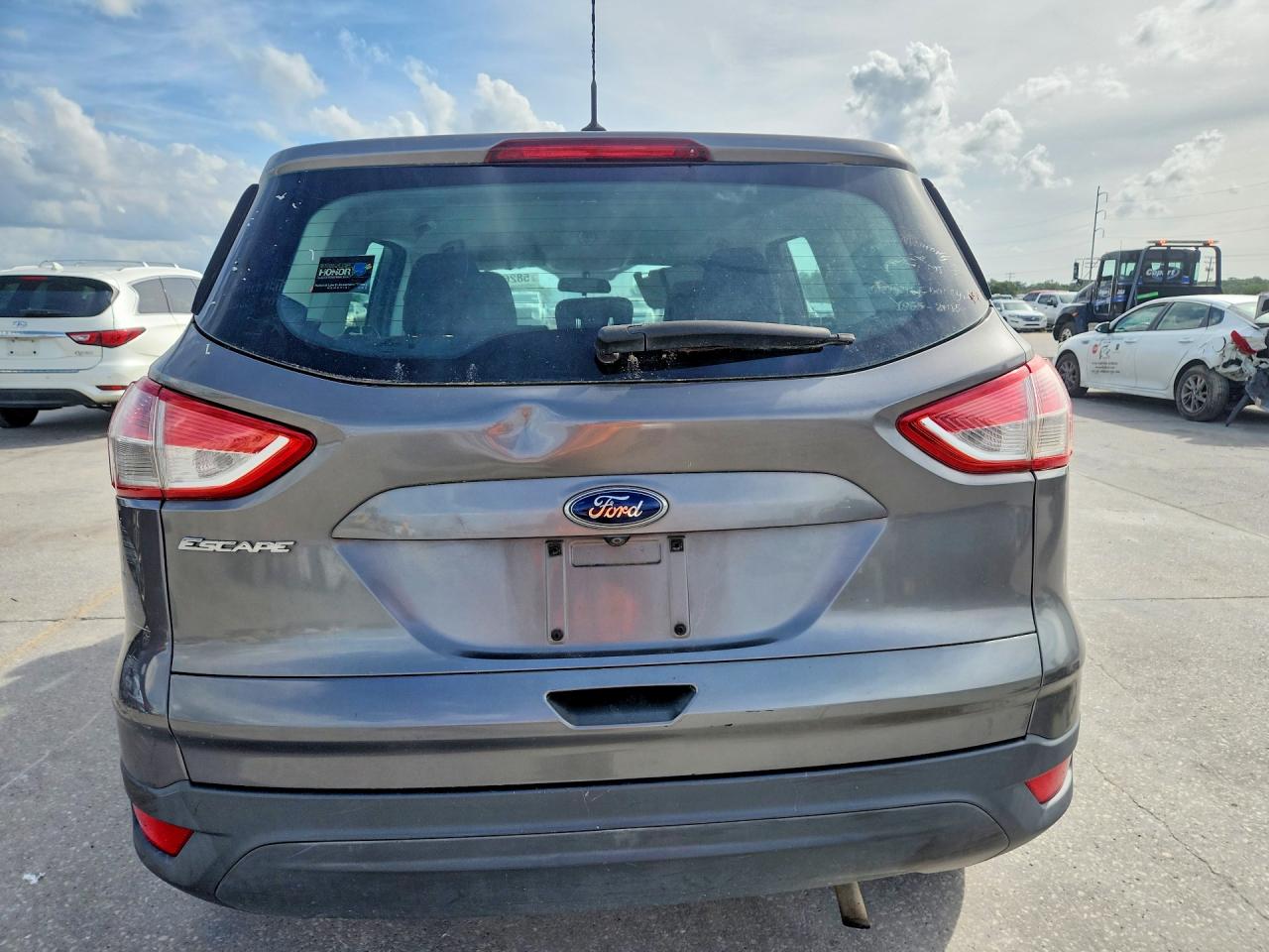 2014 Ford Escape S Gray vin: 1FMCU0F72EUD22205