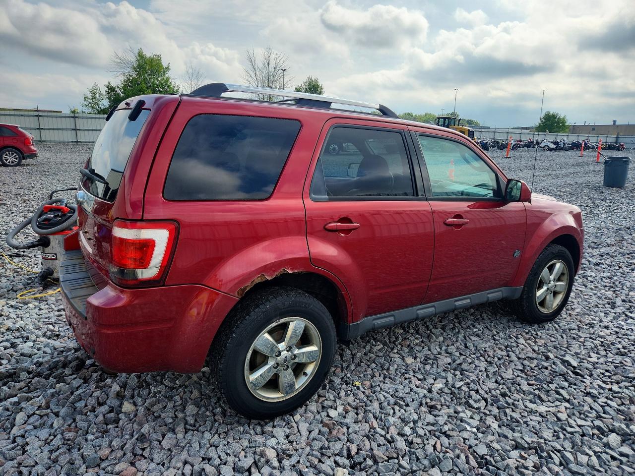 2012 Ford Escape Limited Red vin: 1FMCU9E71CKC45034