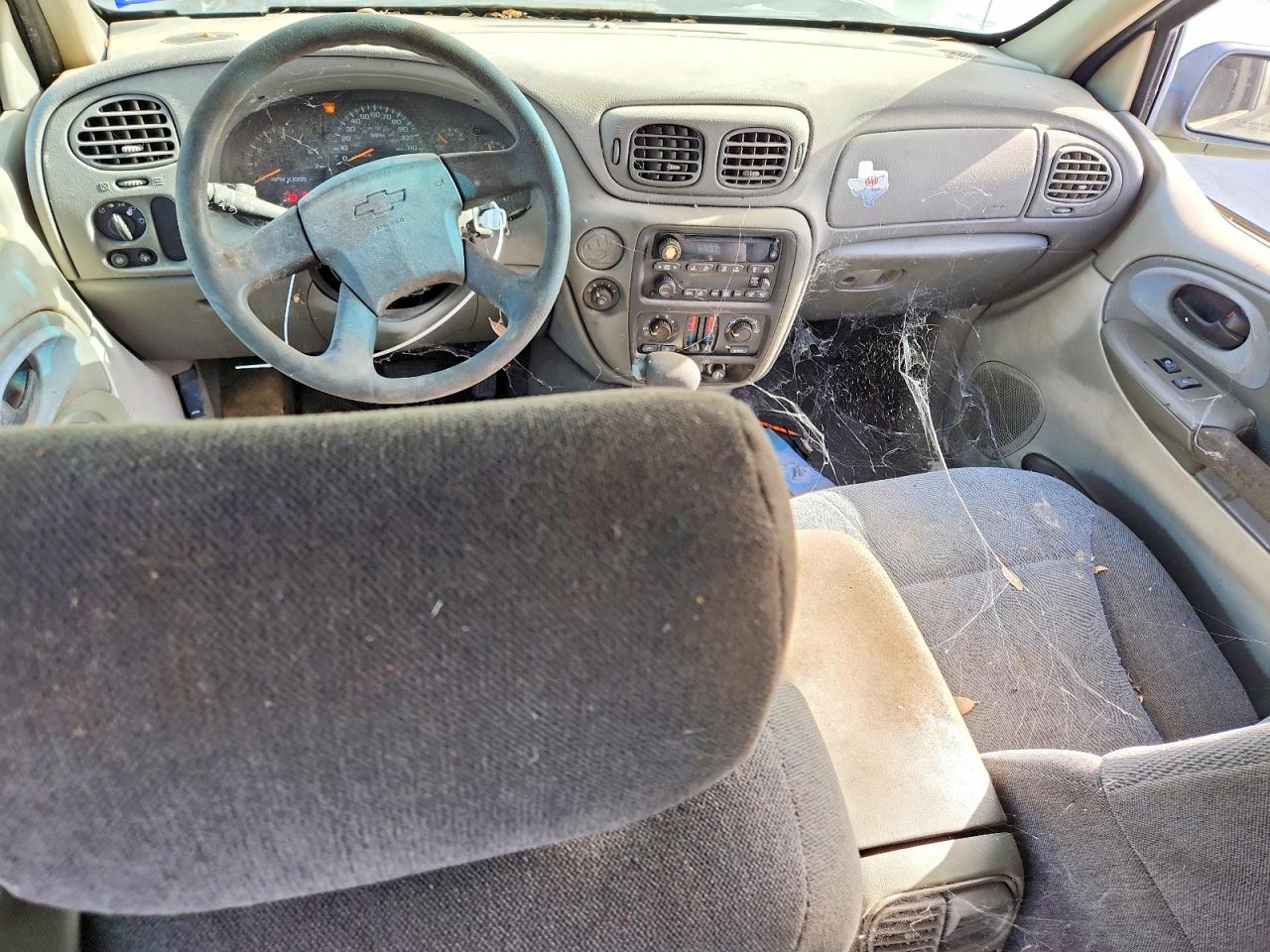 2004 Chevrolet Trailblazer Ls Green vin: 1GNDS13S142396083