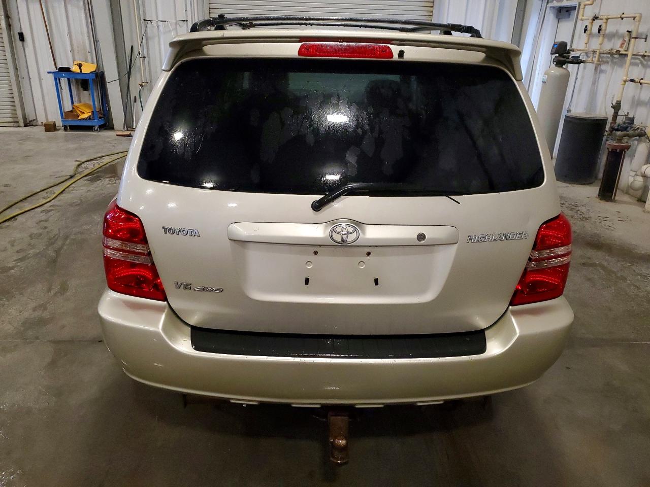 2003 Toyota Highlander Limited Beige vin: JTEHF21A730110693