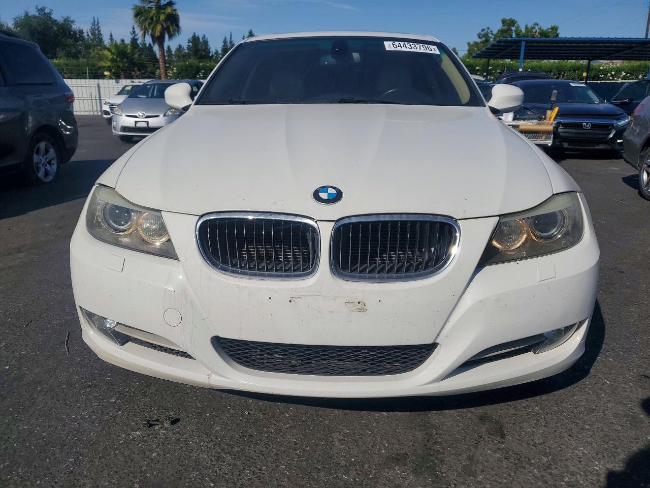 2011 Bmw 335 I White vin: WBAPM5C56BE575617