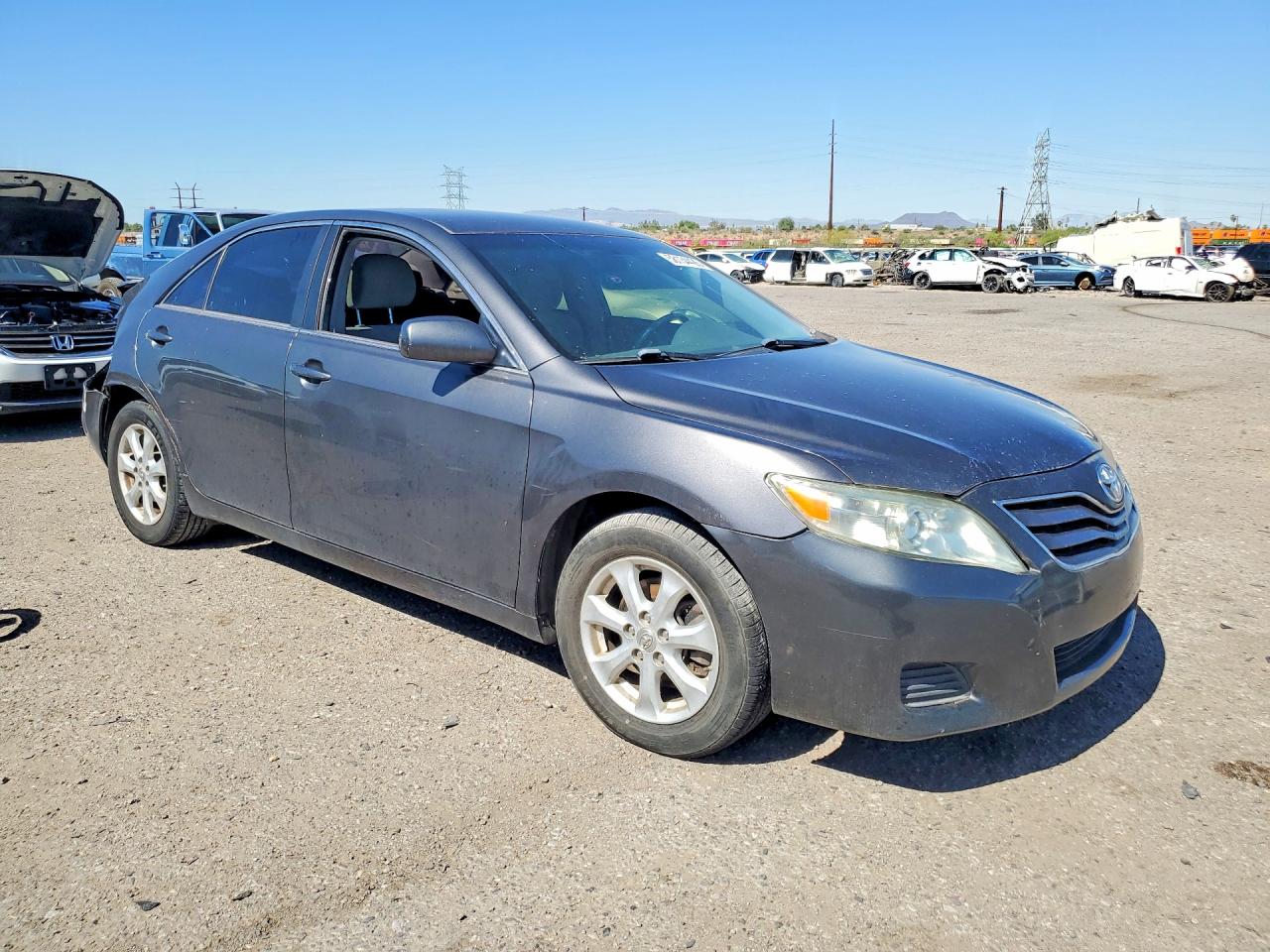 2011 Toyota Camry Le Charcoal vin: 4T4BF3EK2BR115621