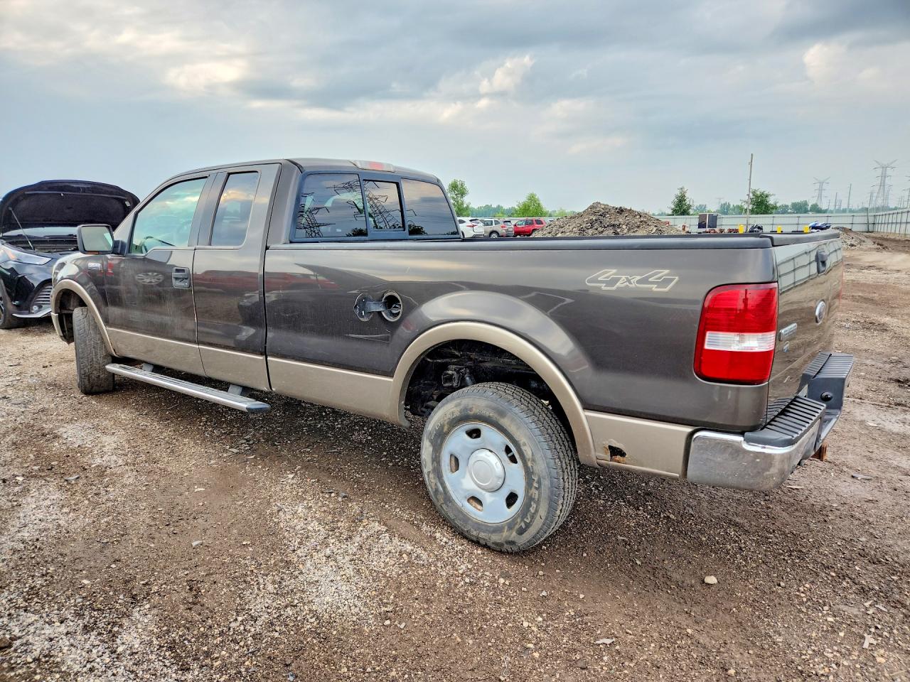 2005 Ford F150 Gray vin: 1FTVX14535NC01477
