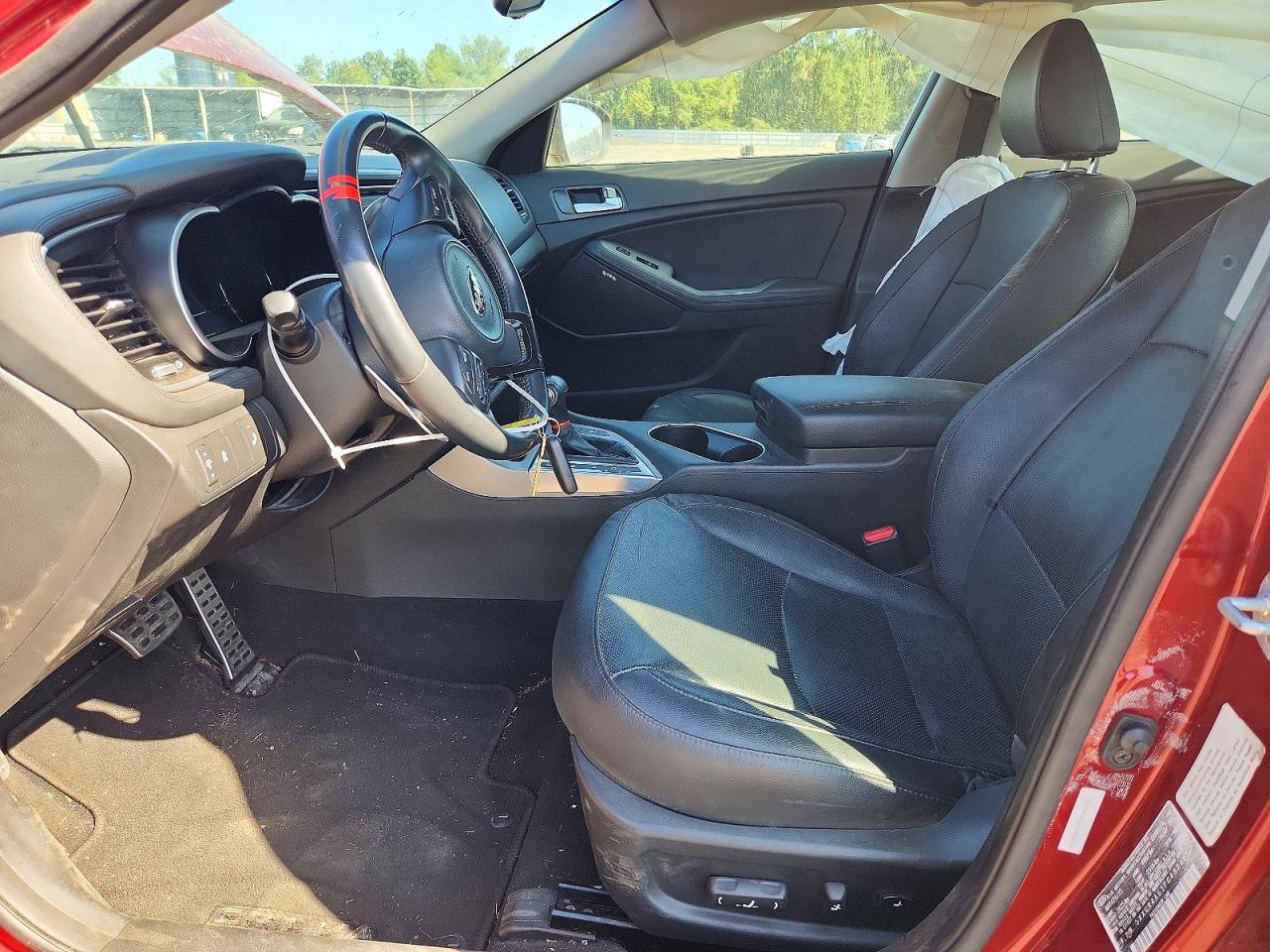2015 Kia Optima Sx Red vin: 5XXGR4A61FG482435