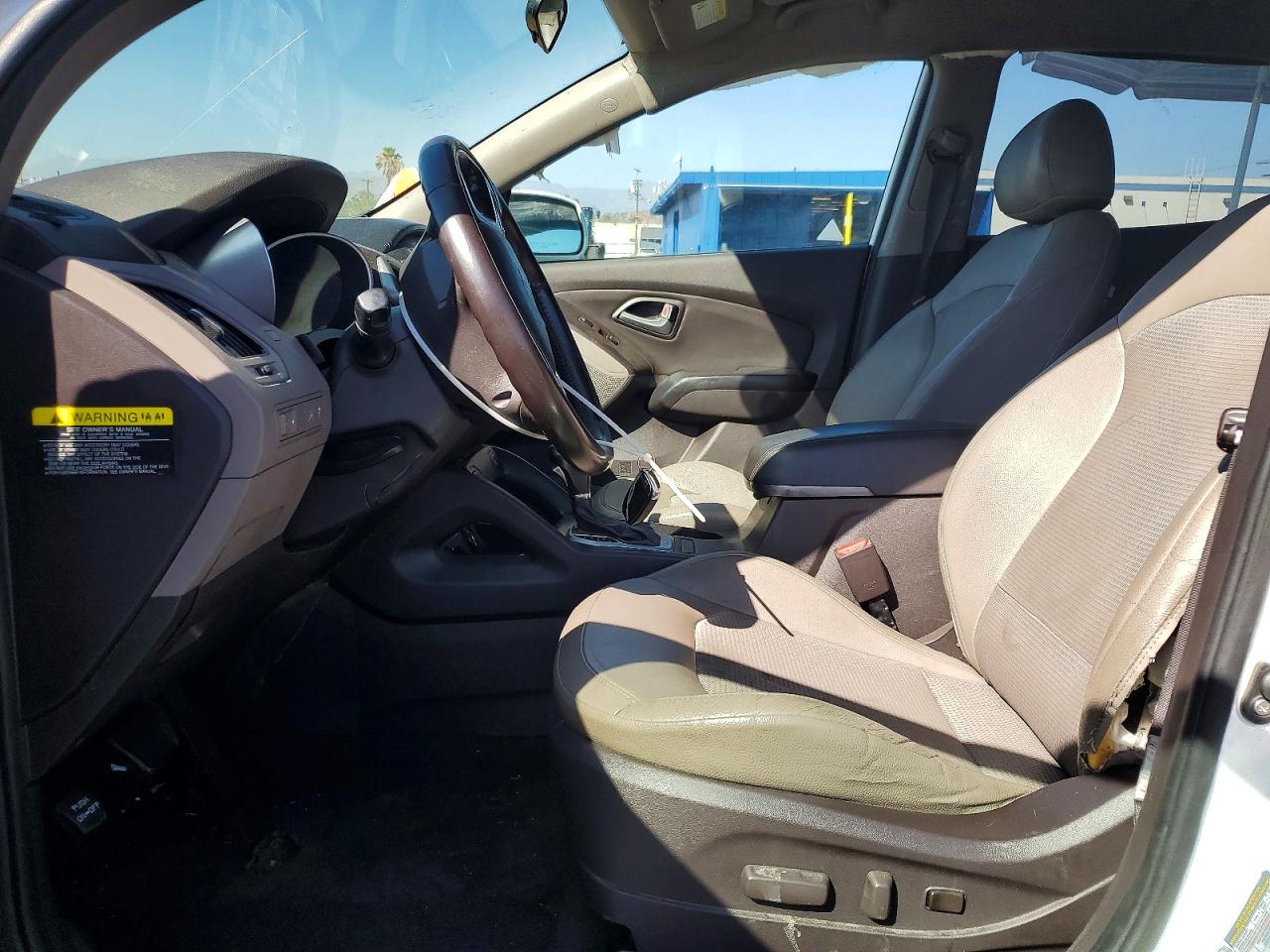 2015 Hyundai Tucson Se Белый vin: KM8JU3AG7FU092680