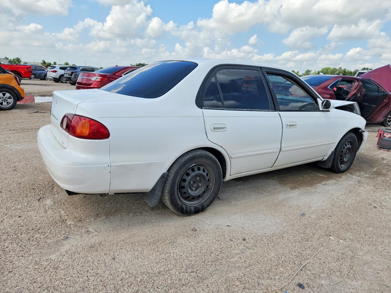 2001 Toyota Corolla Le Белый vin: 1NXBR12E61Z429520
