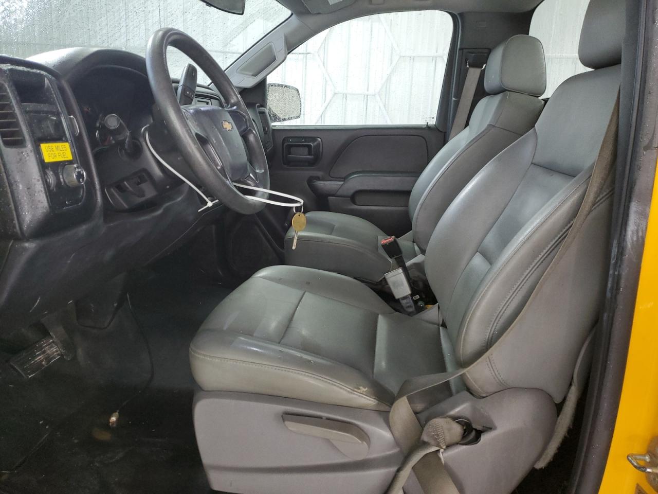 2014 Chevrolet Silverado C1500 Yellow vin: 1GCNCPEH7EZ180861