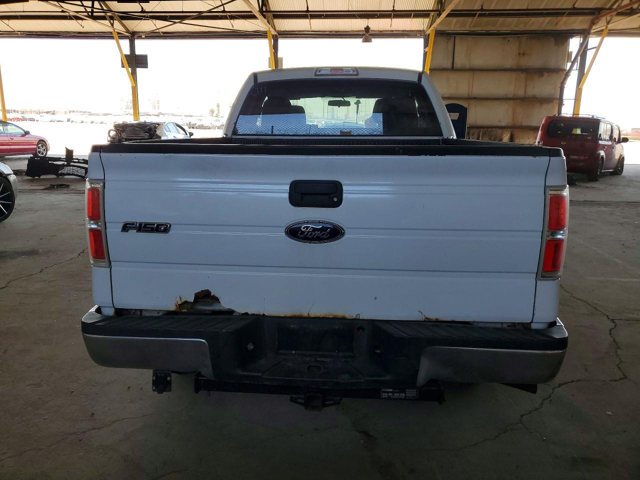 2010 Ford F150 Super Cab White vin: 1FTEX1C85AFC53256
