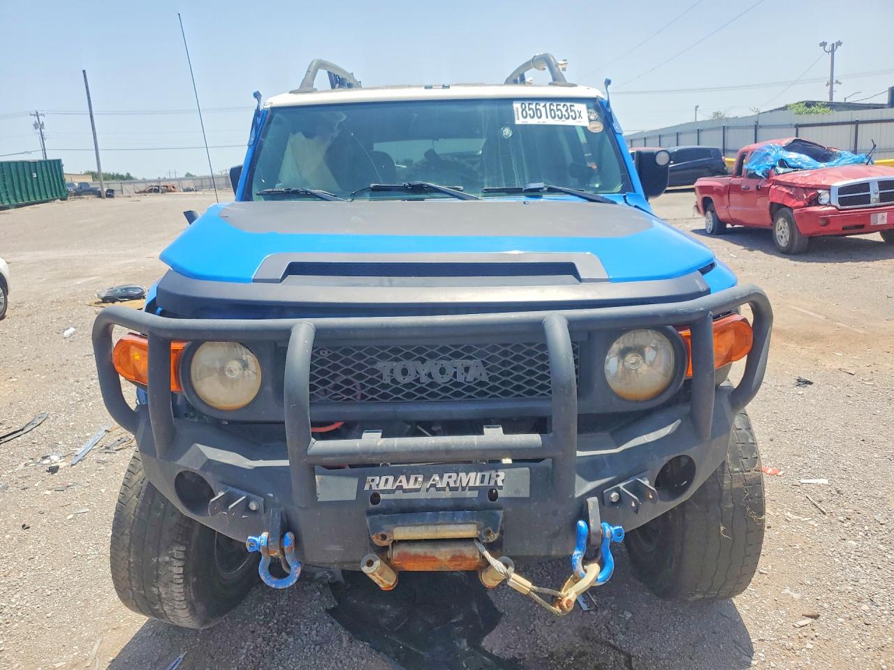 2007 Toyota Fj Cruiser Base Синий vin: JTEBU11F770004445