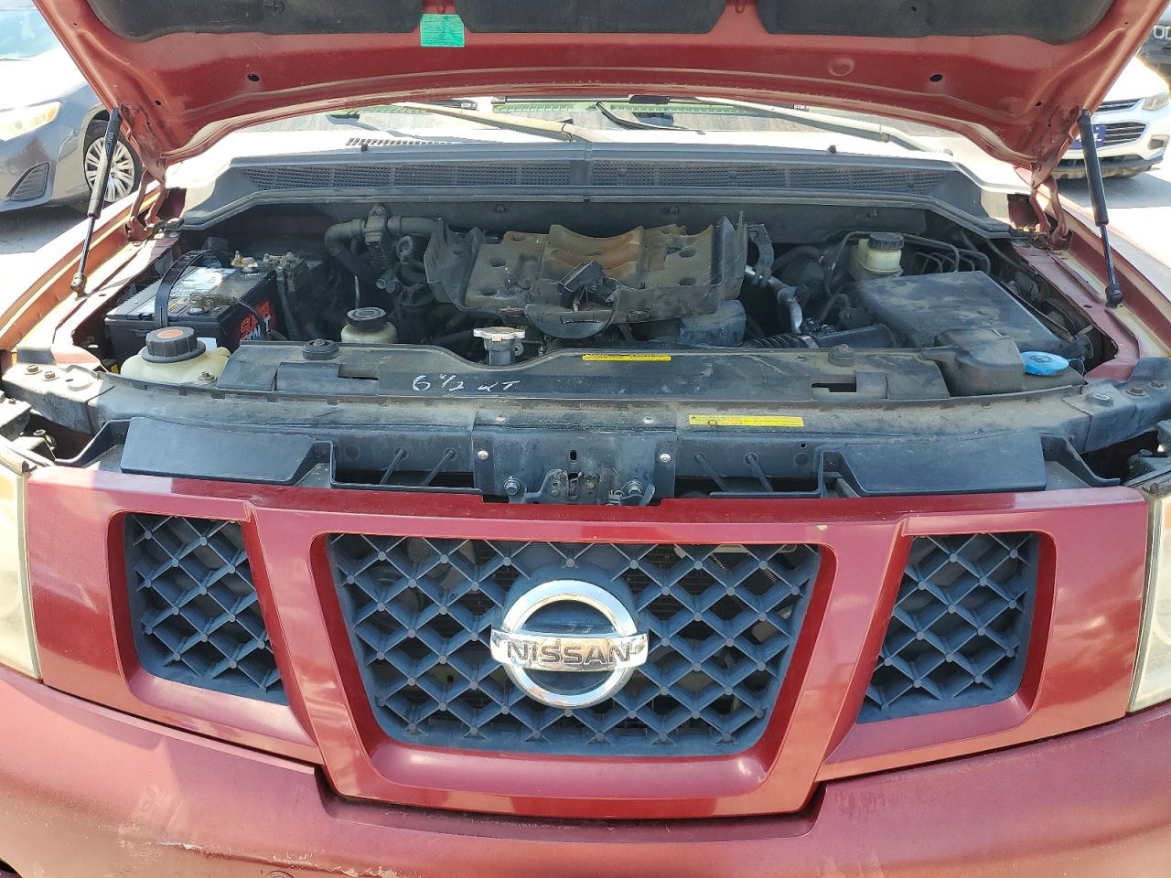 2008 Nissan Armada Se Red vin: 5N1AA08C68N618708