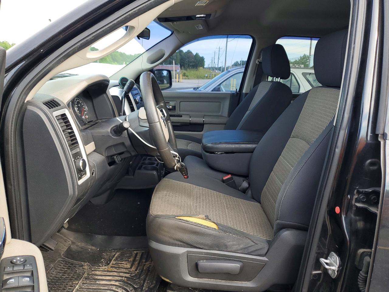 2009 Dodge Ram 1500 Black vin: 1D3HB18P19S801565