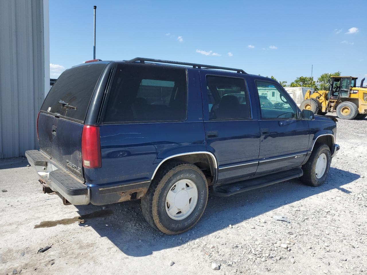 1996 Chevrolet Tahoe K1500 Синий vin: 1GNEK13R9TJ317958