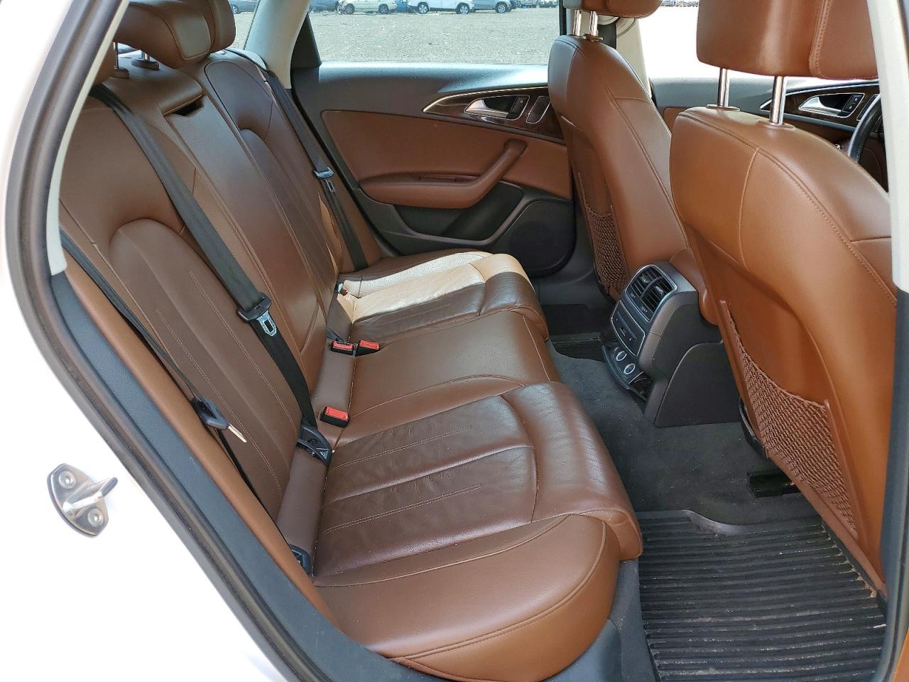 2013 Audi A6 Premium Plus White vin: WAUGFAFC5DN110200