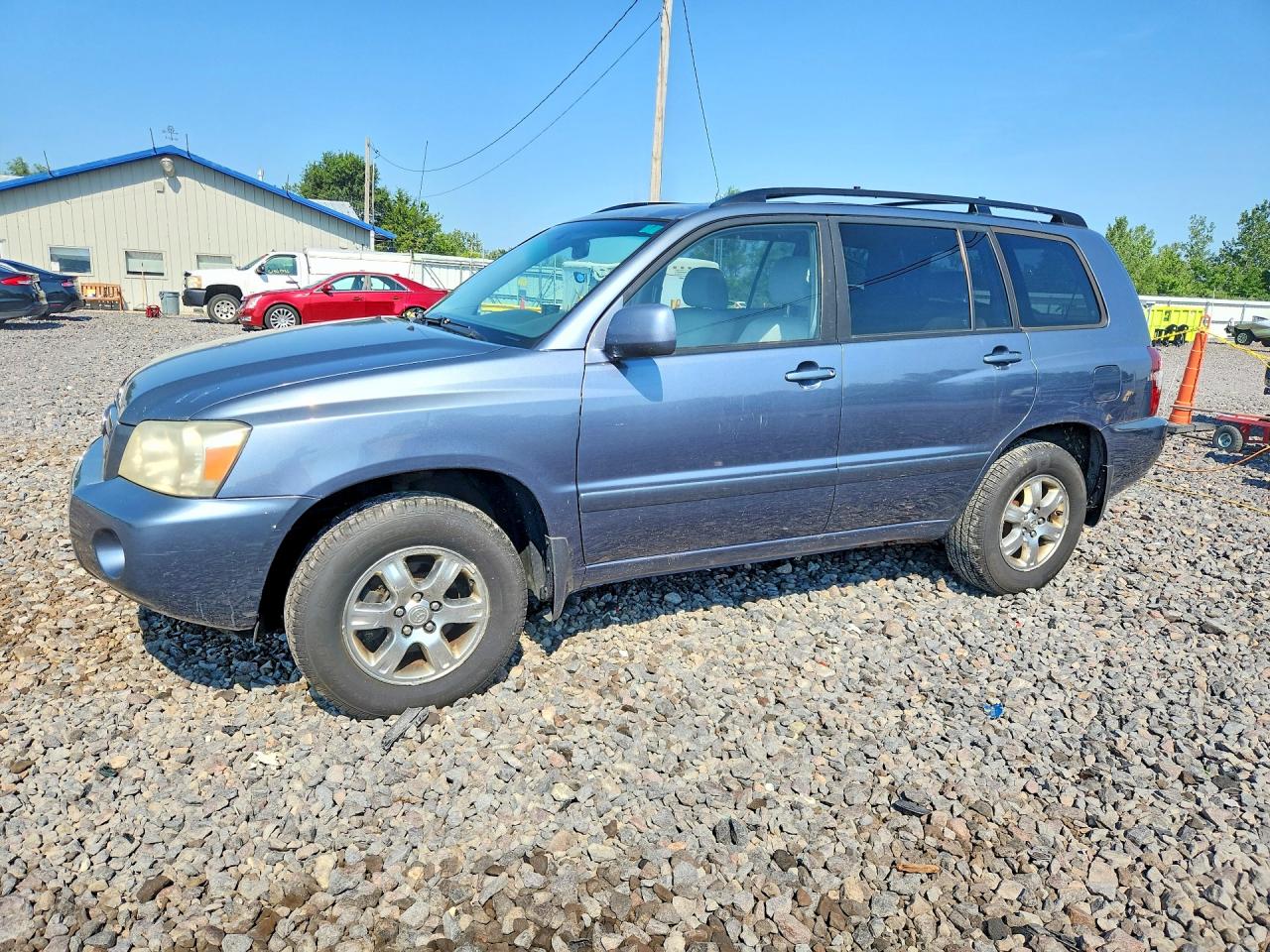 2006 Toyota Highlander Limited Gray vin: JTEEP21A360157238