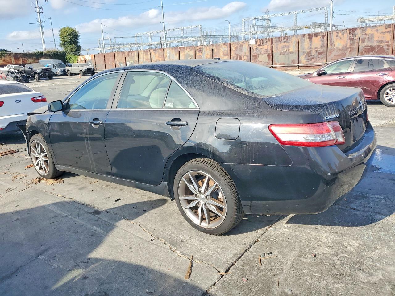 2010 Toyota Camry Le Черный vin: 4T1BF3EK4AU547314