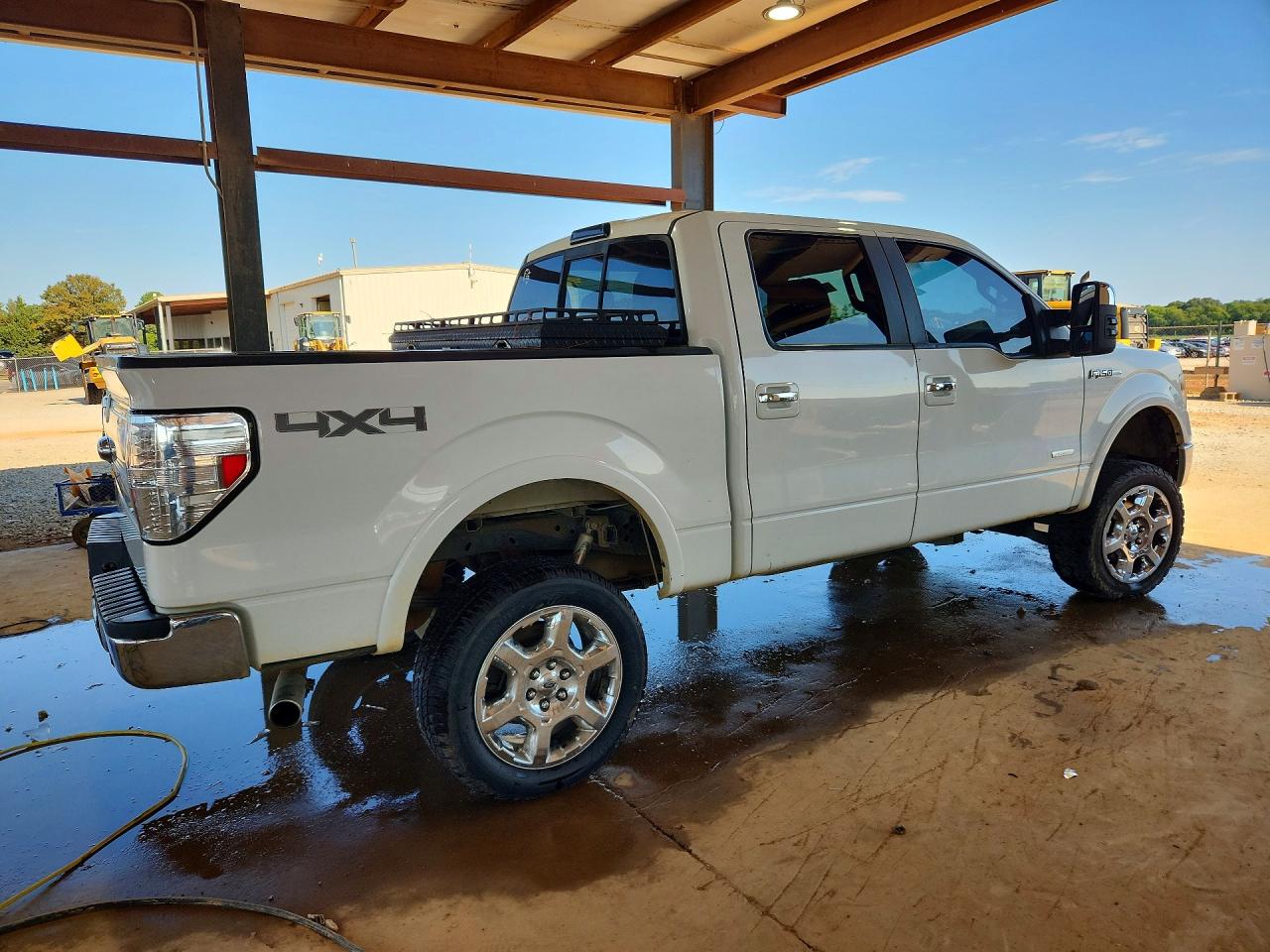 2013 Ford F150 Supercrew White vin: 1FTFW1ET8DKD14698