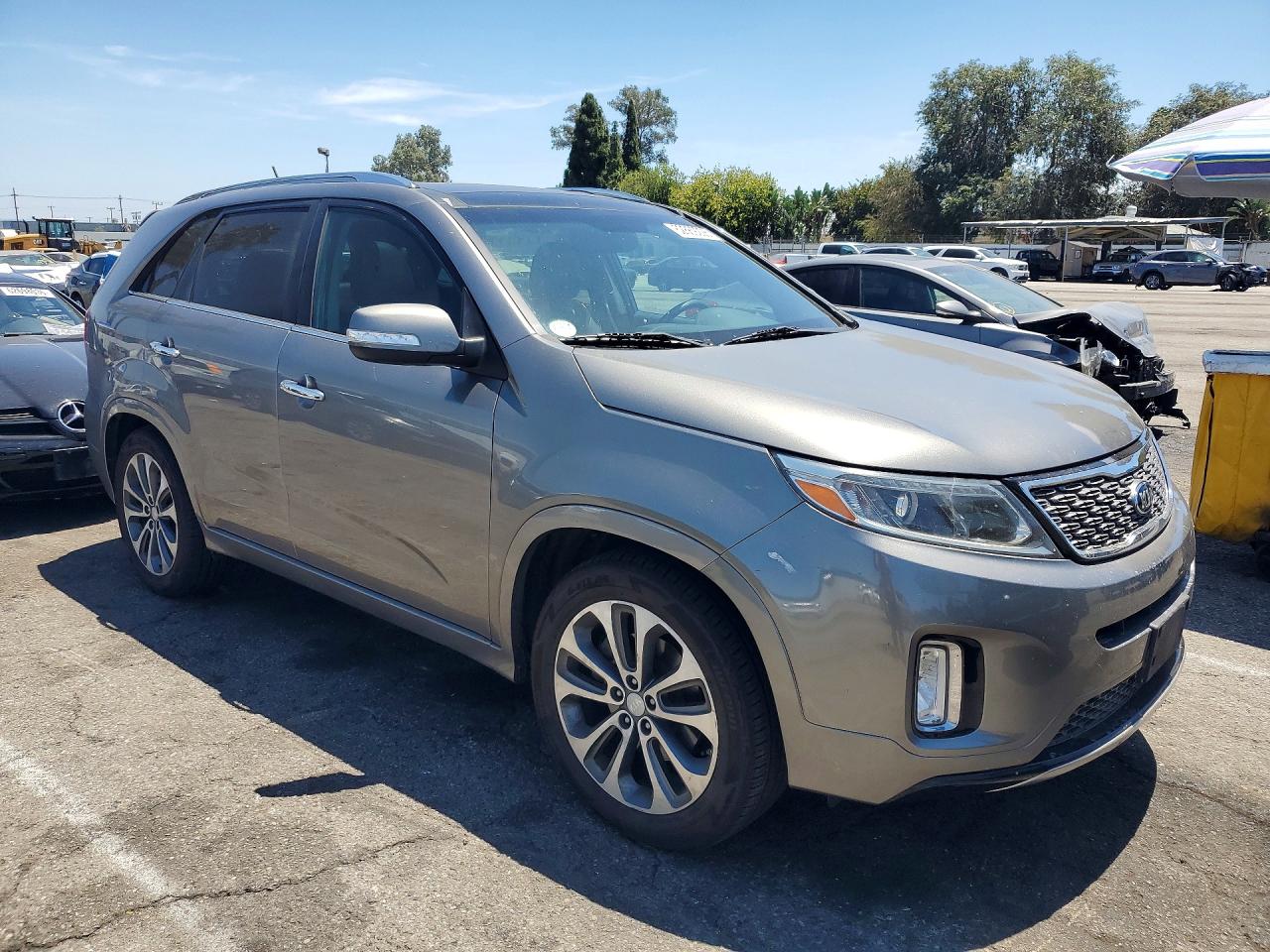 2015 Kia Sorento Sx Gray vin: 5XYKW4A77FG654054