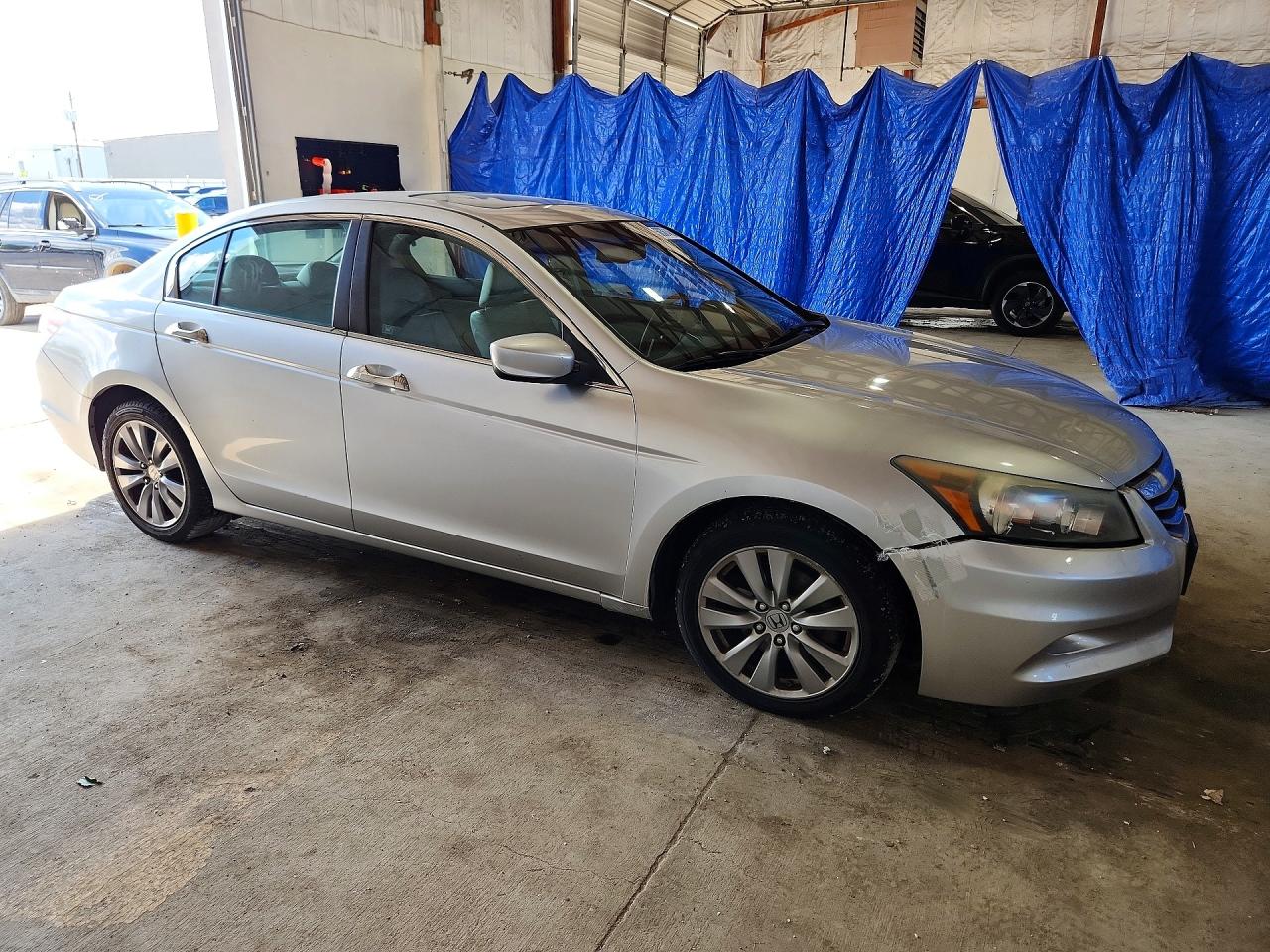 2012 Honda Accord Exl Silver vin: 1HGCP3F89CA016740