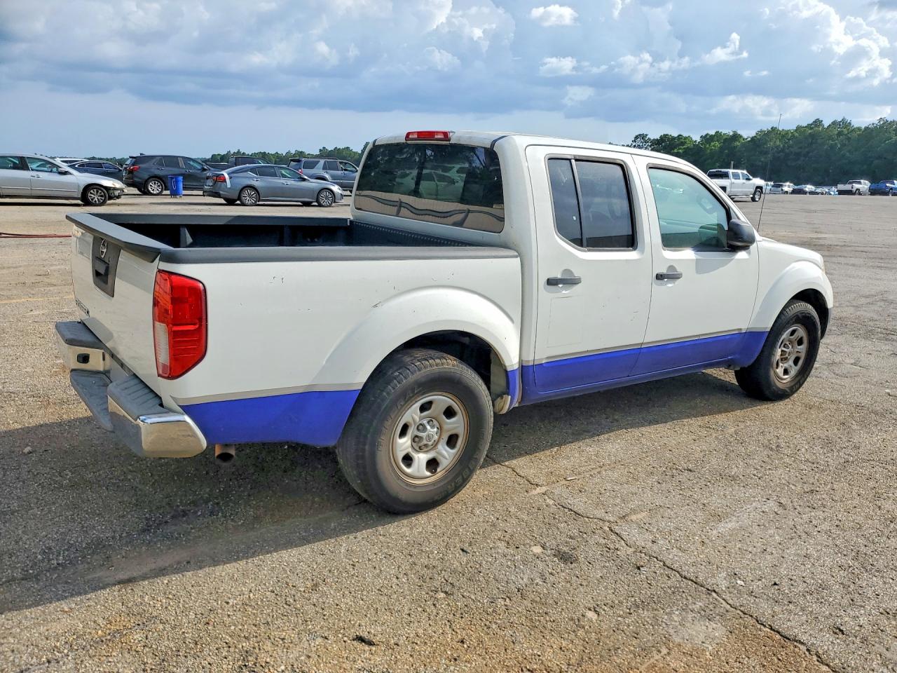 2015 Nissan Frontier S White vin: 1N6AD0ER7FN766459