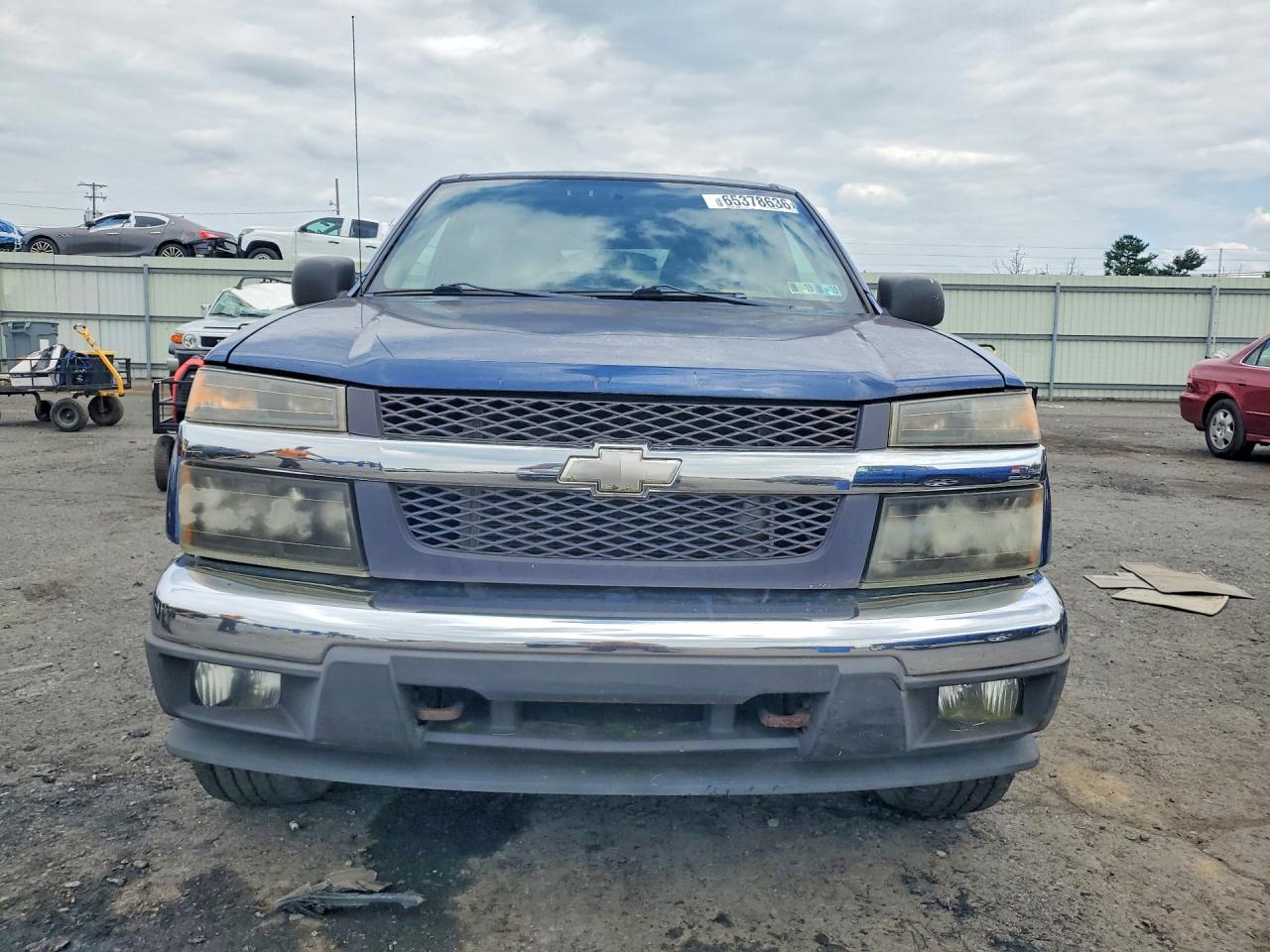2005 Chevrolet Colorado Blue vin: 1GCDT136458182051