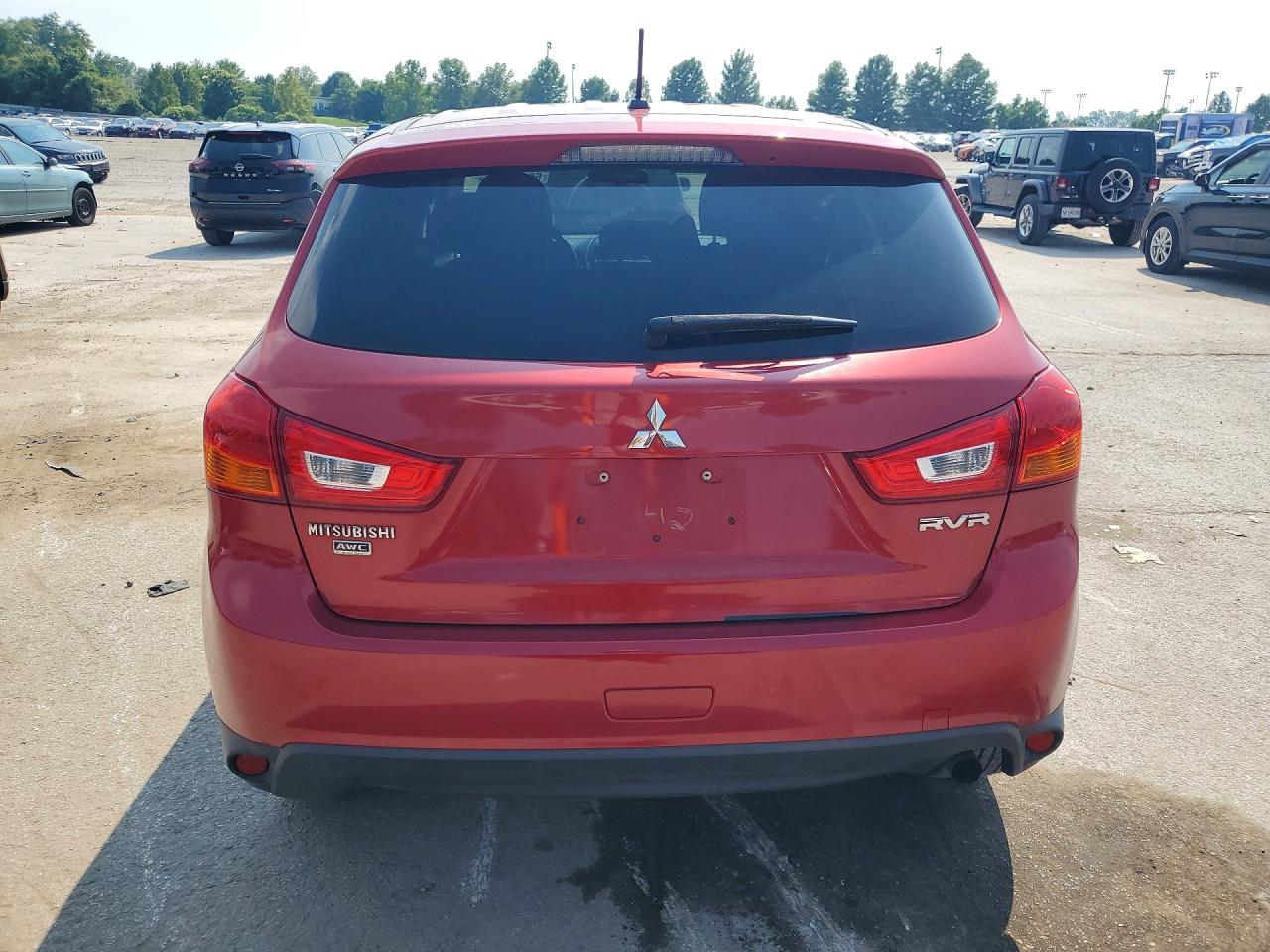2013 Mitsubishi Rvr Se Red vin: 4A4AJ3AU5DE607064