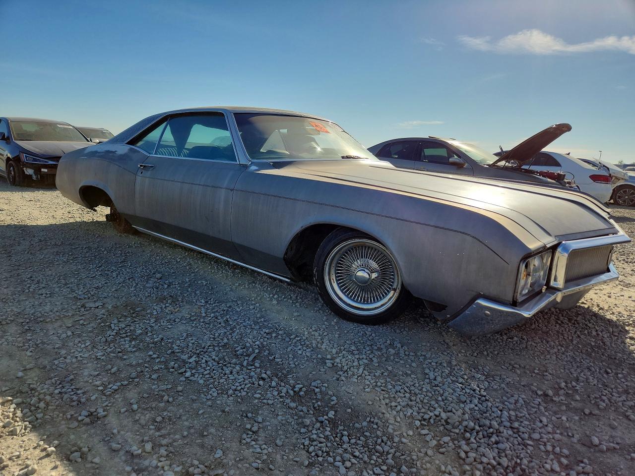 1970 Buick Riviera Gray vin: 494870H907012